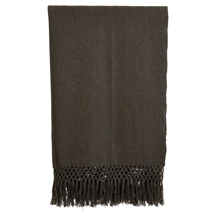 Cotton Slub Throw