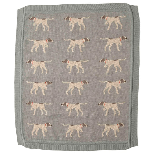 Cotton Knit Baby Blanket