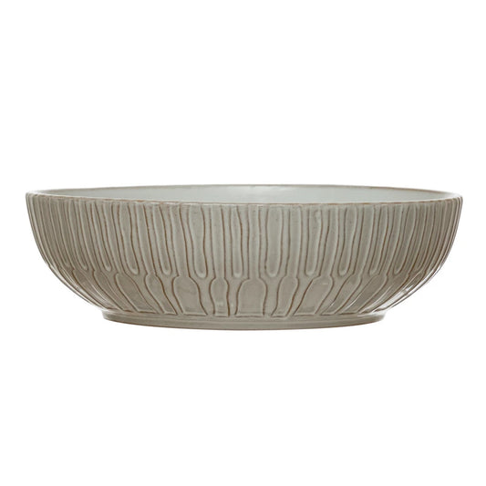 Imprinted Stoneware Bowl