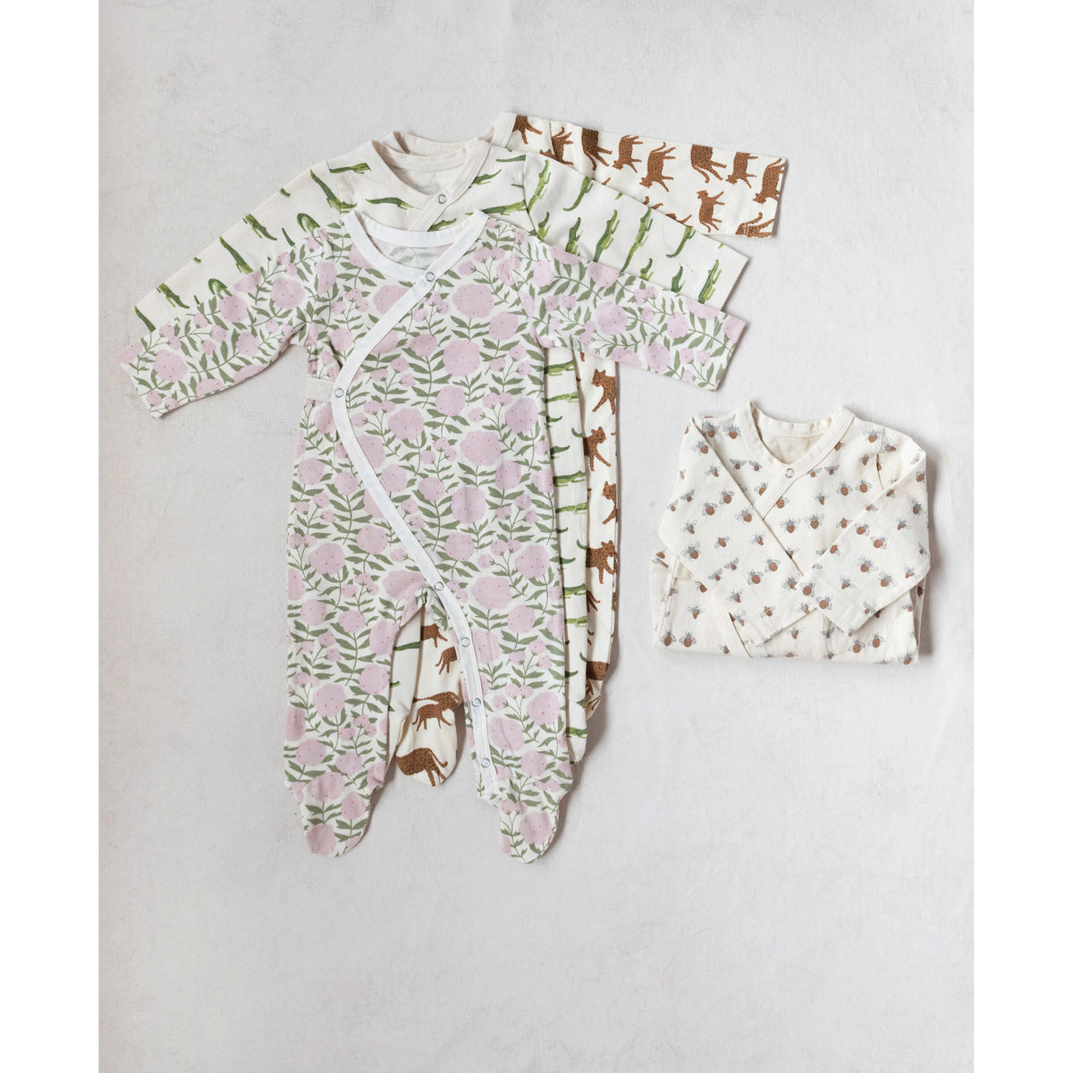 Cotton Footed Baby Bodysuit