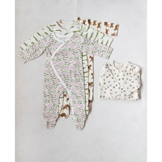 Cotton Footed Baby Bodysuit