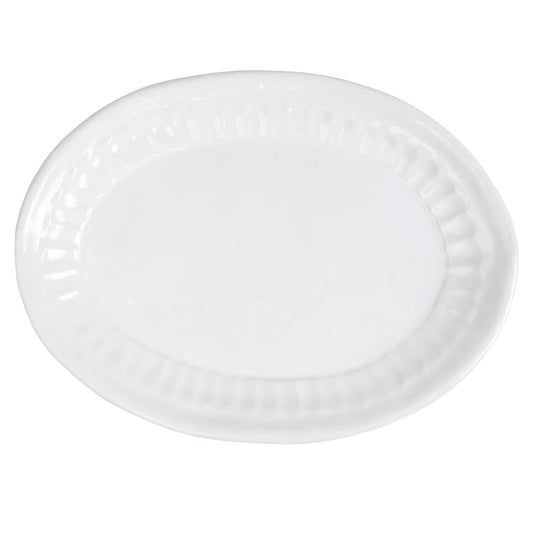 Pietra Serena Small Oval Platter