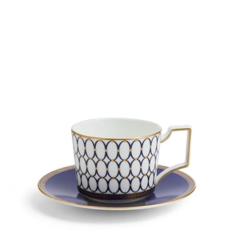 Renaissance Gold Teacup and Saucer