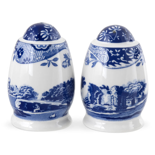 Blue Italian Salt & Pepper