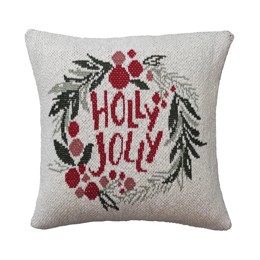 Square Cotton Printed Pillow